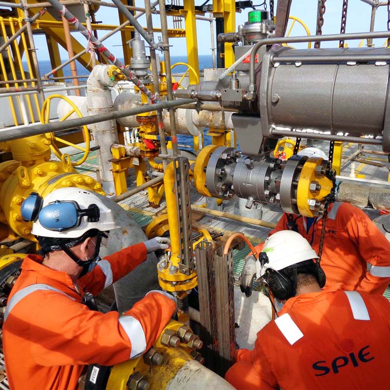 SPIE Global Services Energy workers