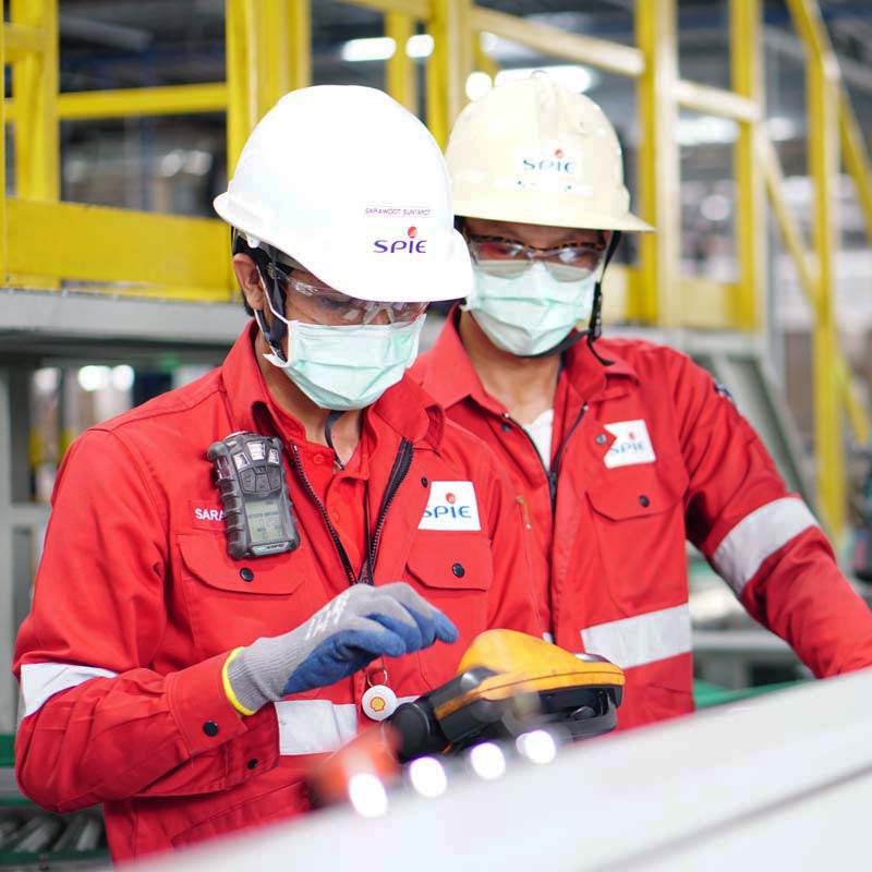 SPIE Global Services Energy workers